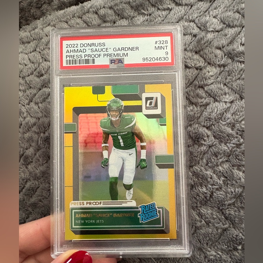 2022 Donruss Ahmad 'Sauce' Gardner Rookie Card